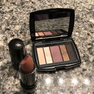 NWOT Lancome Lipstick and Eyeshadow Palette